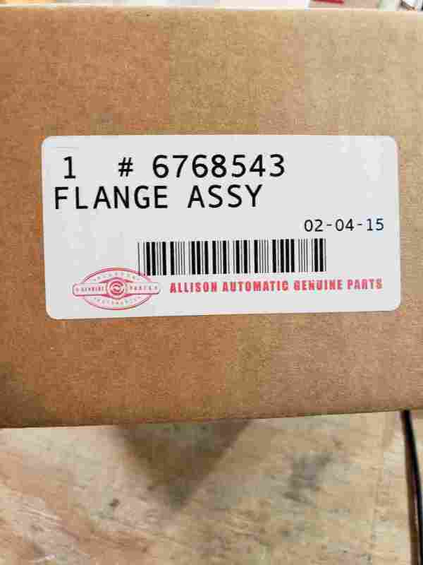 Allison 6768543 Flange Assembly - Click Image to Close